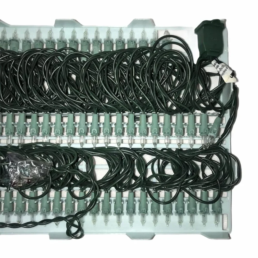 6 New Open Foremost Vintage 70 Light Add-A-Set 38 Feet Lights Tested Functional